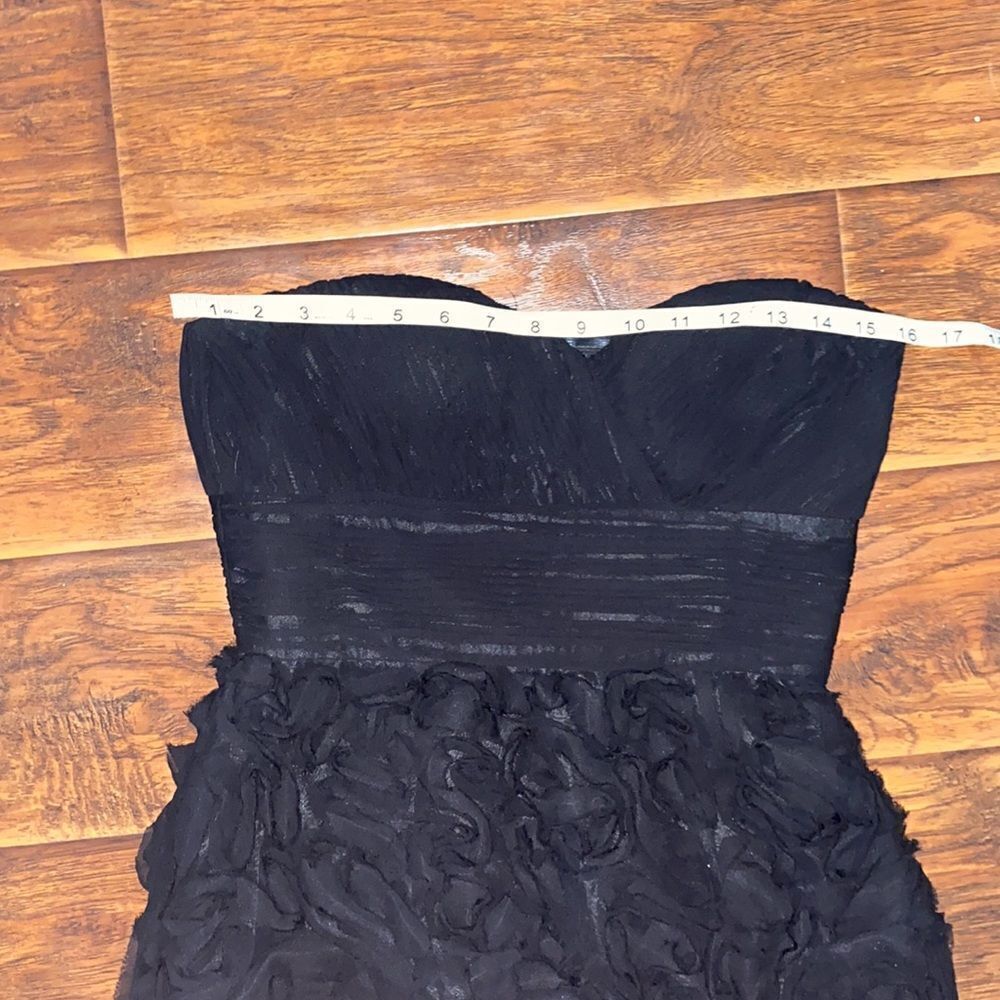 JS Collections Black Strapless Detailed Dress NWT - image 9